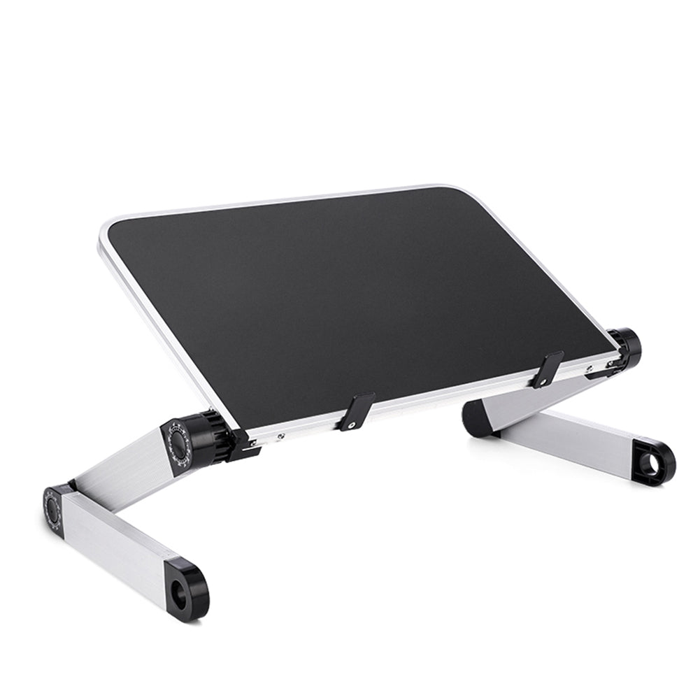 Foldable Laptop Stand — Adjustable Height & Angle for Bed, Sofa & Desk