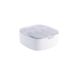 Cable Storage Box – Dustproof Desk Organizer for Chargers, Cables & Tech Accessories