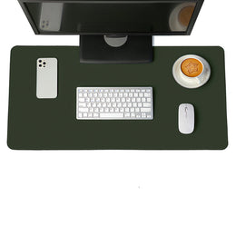 Large Desk Mat — Waterproof Leather Desk Pad