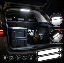 Motion Sensor Car Trunk LED Light — USB Rechargeable Magnetic Bar