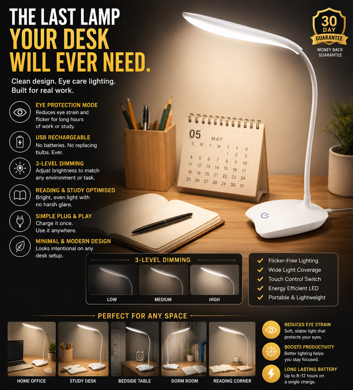 LED Monitor Light Bar — Eye Care Desk Lamp