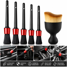 5-Piece Car Detailing Brush Set – Interior, Dashboard, Air Vents, Wheels & Trim Cleaning