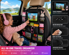 Backseat Car Organizer — Tablet Holder & Travel Storage