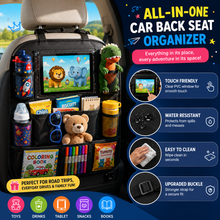 Backseat Car Organizer — Tablet Holder & Travel Storage