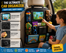 Backseat Car Organizer — Tablet Holder & Travel Storage