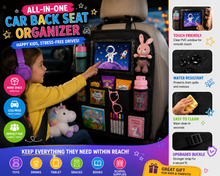 Backseat Car Organizer — Tablet Holder & Travel Storage