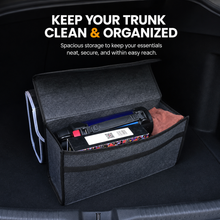 Large Car Trunk Organizer — Soft Felt Storage Box