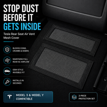 Tesla Air Vent Dust Cover — Model 3 & Y Mesh Protector