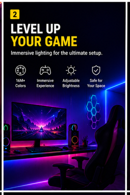 NeatGlow — Smart RGB LED Strip Lights