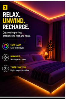 NeatGlow — Smart RGB LED Strip Lights