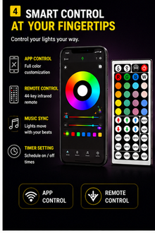 NeatGlow — Smart RGB LED Strip Lights