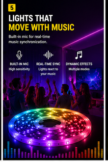 NeatGlow — Smart RGB LED Strip Lights