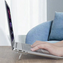 Foldable Laptop Stand — Invisible Adjustable Cooling Riser