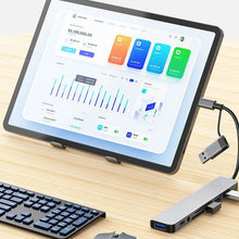 8-in-2 USB-C & USB-A Docking Station — Multi-Port Hub with SD Card Reader, 3.5mm Audio & More