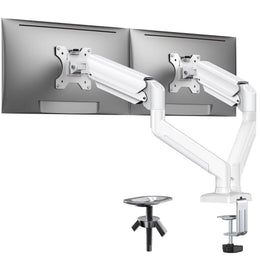 Dual Monitor Arm Stand — Full Motion Desk Mount
