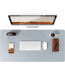 Premium Desk Mat — Waterproof PU Leather Mouse Pad