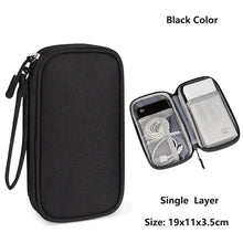 Cable Organizer Bag – Waterproof Travel Case for Chargers, USB Cables & Tech Accessories