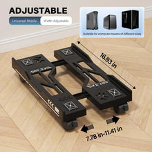 Adjustable Rolling CPU Stand — Mobile PC Tower Holder