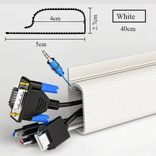 Under Desk Cable Management Tray – Hidden Wire Organizer & Cord Hider for Home Office & Gaming Setups