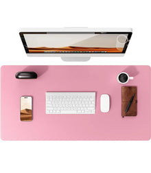 Premium Desk Mat — Waterproof PU Leather Mouse Pad