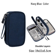 Cable Organizer Bag – Waterproof Travel Case for Chargers, USB Cables & Tech Accessories