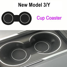 Tesla Model Y & Model 3 Center Console Organizer – Armrest Storage Box & Cup Holder for Highland & Juniper 2024–2025