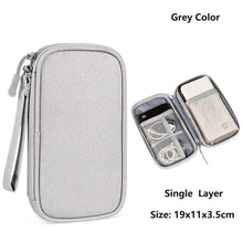 Cable Organizer Bag – Waterproof Travel Case for Chargers, USB Cables & Tech Accessories