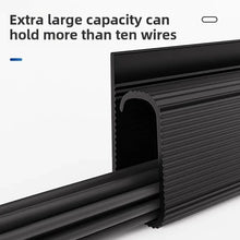 Under Desk Cable Management Tray – Hidden Wire Organizer & Cord Hider for Home Office & Gaming Setups