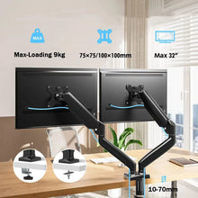 Dual Monitor Arm Stand — Full Motion Desk Mount
