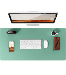 Premium Desk Mat — Waterproof PU Leather Mouse Pad