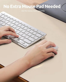 Premium Desk Mat — Waterproof PU Leather Mouse Pad