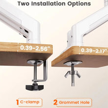 Dual Monitor Arm Stand — Full Motion Desk Mount