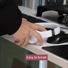 Headphone Hanger – Under Desk Headset Hook | No Drill, Adhesive Wall Mount for Gaming & Home Office