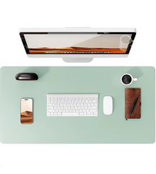 Premium Desk Mat — Waterproof PU Leather Mouse Pad