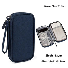 Cable Organizer Bag – Waterproof Travel Case for Chargers, USB Cables & Tech Accessories