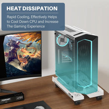 Adjustable Rolling CPU Stand — Mobile PC Tower Holder