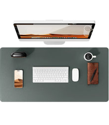 Premium Desk Mat — Waterproof PU Leather Mouse Pad