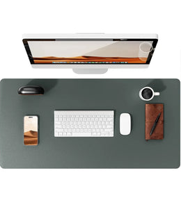Premium Desk Mat — Waterproof PU Leather Mouse Pad