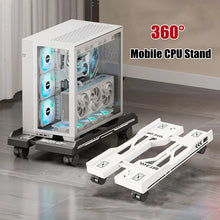 Adjustable Rolling CPU Stand — Mobile PC Tower Holder