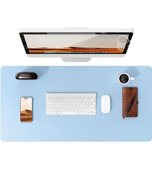 Premium Desk Mat — Waterproof PU Leather Mouse Pad