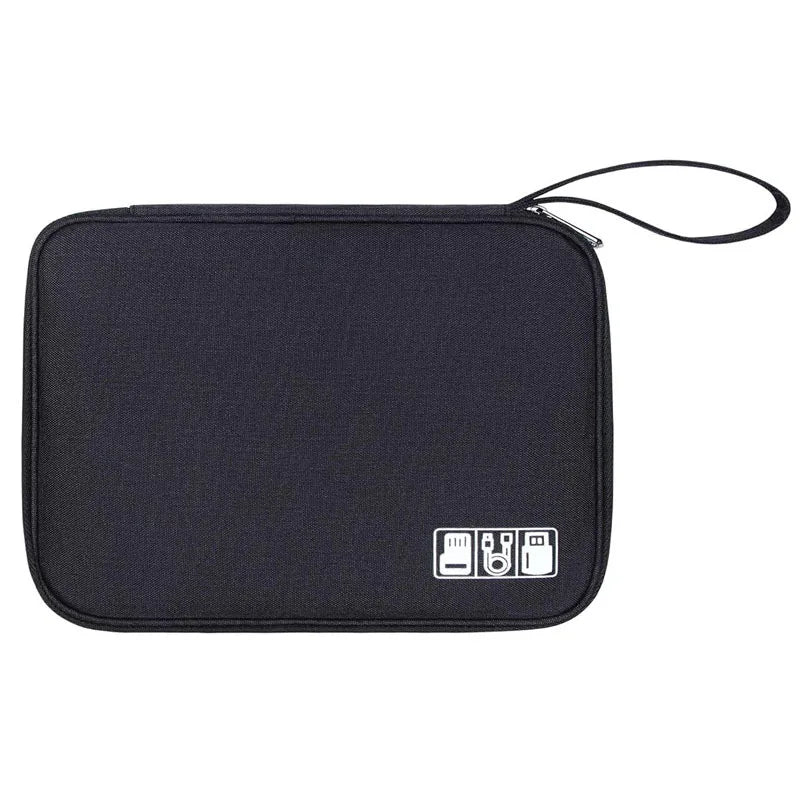 Travel Organizer Bag – Waterproof Cable & Accessories Pouch for Home & On-the-Go