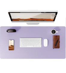 Premium Desk Mat — Waterproof PU Leather Mouse Pad