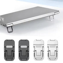 Foldable Laptop Stand — Invisible Adjustable Cooling Riser