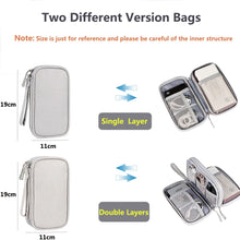 Cable Organizer Bag – Waterproof Travel Case for Chargers, USB Cables & Tech Accessories
