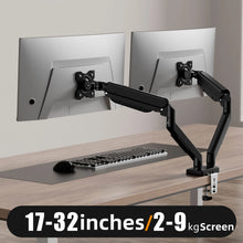 Dual Monitor Arm Stand — Full Motion Desk Mount