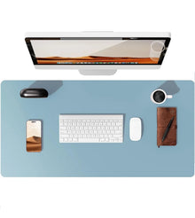 Premium Desk Mat — Waterproof PU Leather Mouse Pad