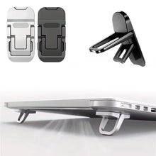 Foldable Laptop Stand — Invisible Adjustable Cooling Riser