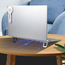 Foldable Laptop Stand — Invisible Adjustable Cooling Riser