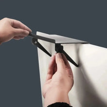 Foldable Monitor Storage Rack — No-Drill Screen Organizer