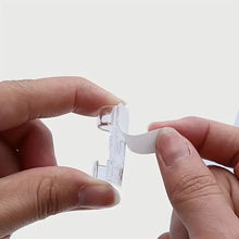 Clear Cable Clips – Transparent Adhesive Wire Organizer for Desk, Wall & Home | 30 Pack